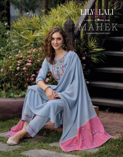 Mahek By Lily & Lali Designer Readymade Salwar Kameez Collection